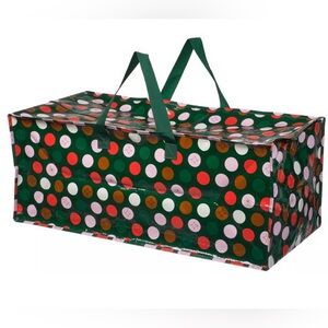 NWT IKEA VINTERFINT Storage bag, dotted/multicolour